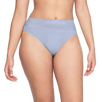 Warners No Pinching, No Problems® Dig-Free Comfort Waist with Lace Microfiber Hi-Cut 5109J