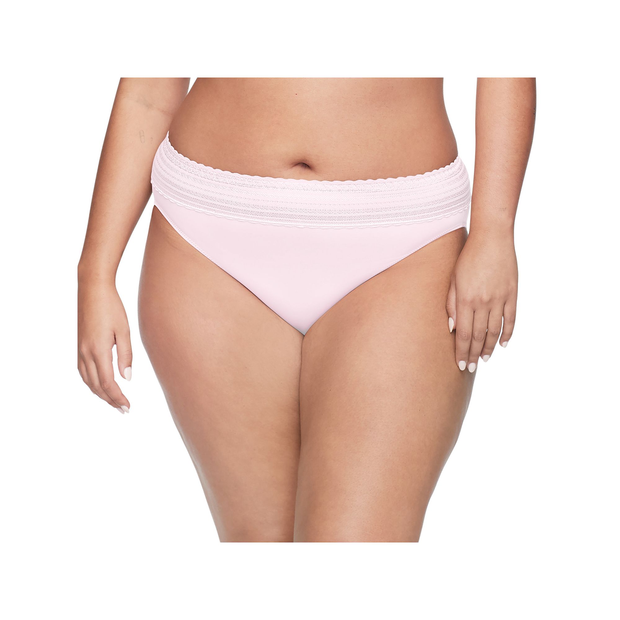 Warners No Pinching, No Problems® Dig-Free Comfort Waist with Lace Microfi