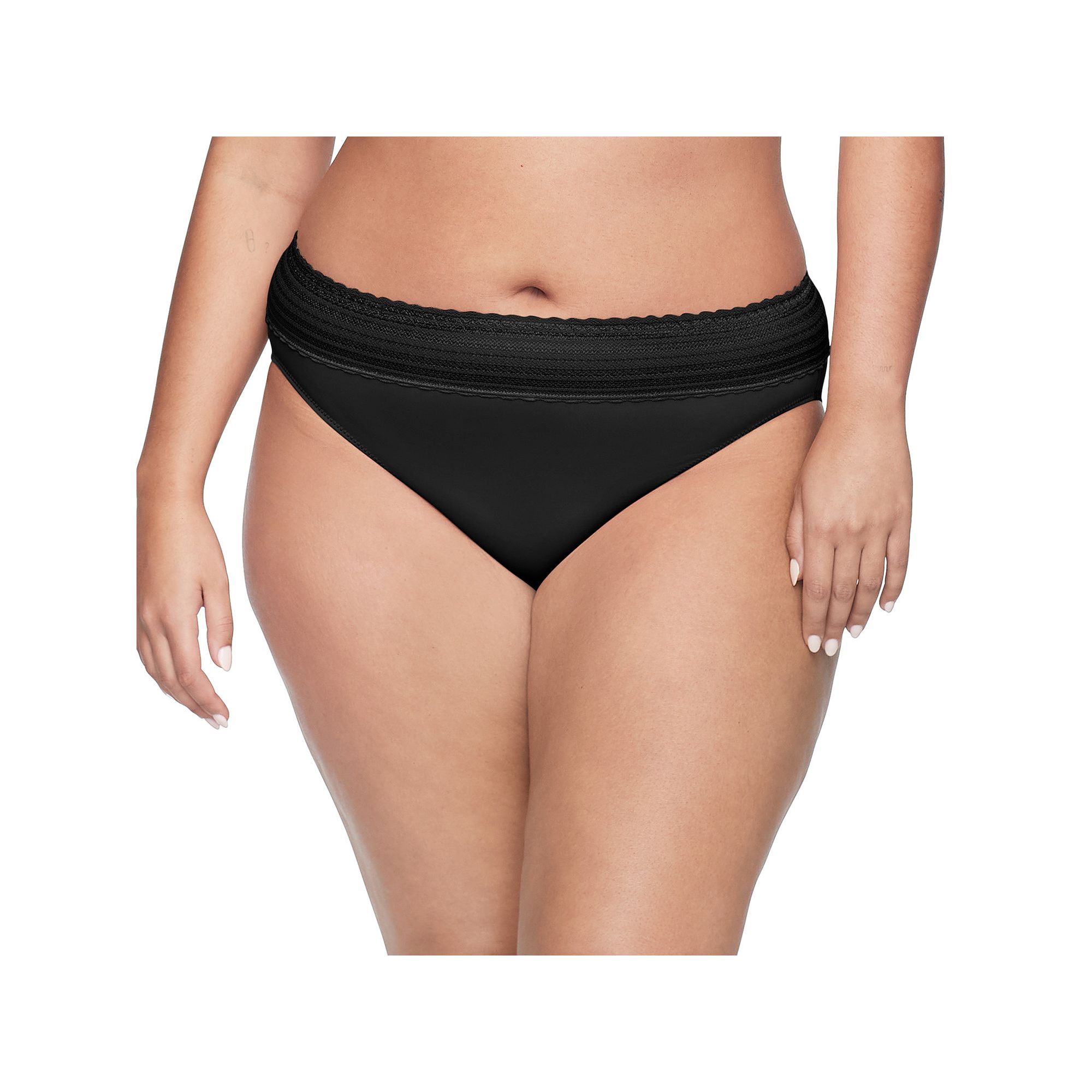 Warners No Pinching, No Problems® Dig-Free Comfort Waist with Lace Microfi