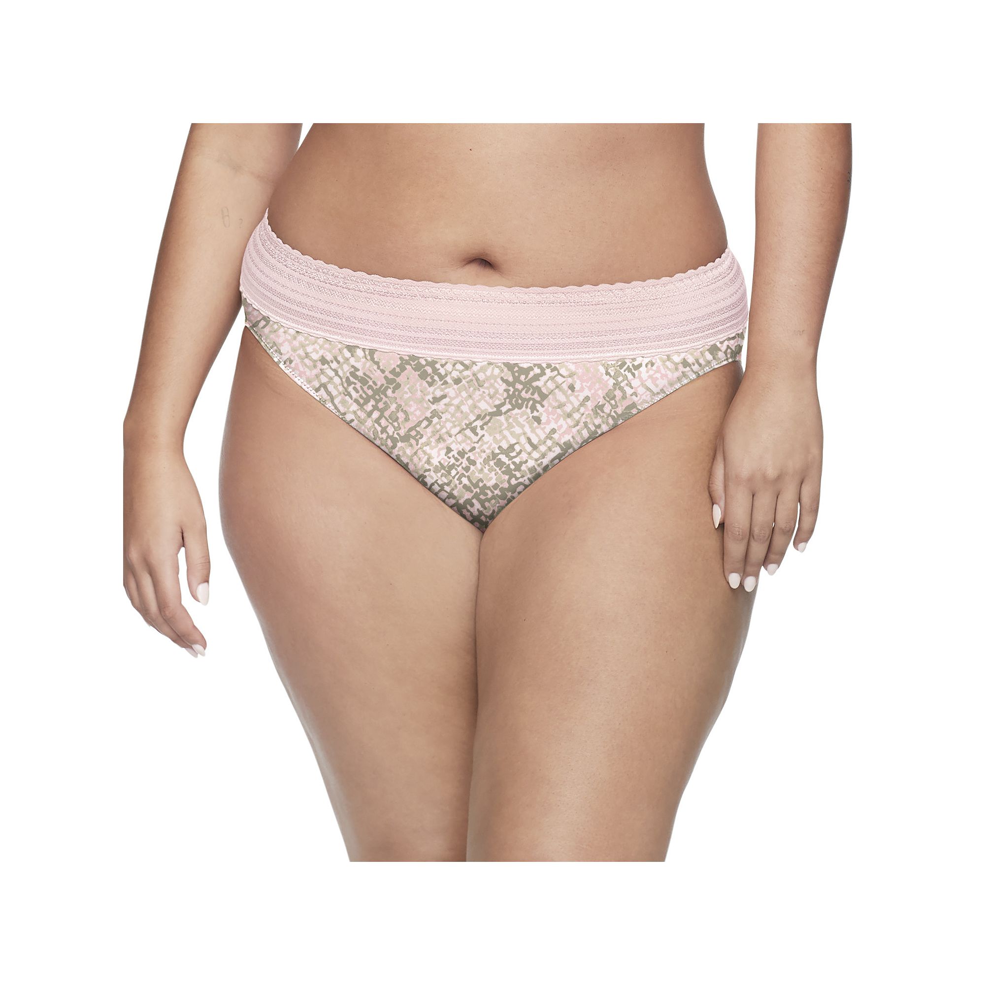 Warners No Pinching, No Problems® Dig-Free Comfort Waist with Lace Microfi