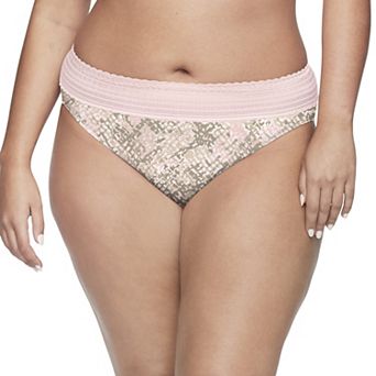 Warners No Pinching, No Problems® Dig-Free Comfort Waist with Lace Microfiber Hi-Cut 5109J
