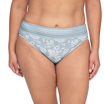 Warners No Pinching, No Problems® Dig-Free Comfort Waist with Lace Microfiber Hi-Cut 5109J