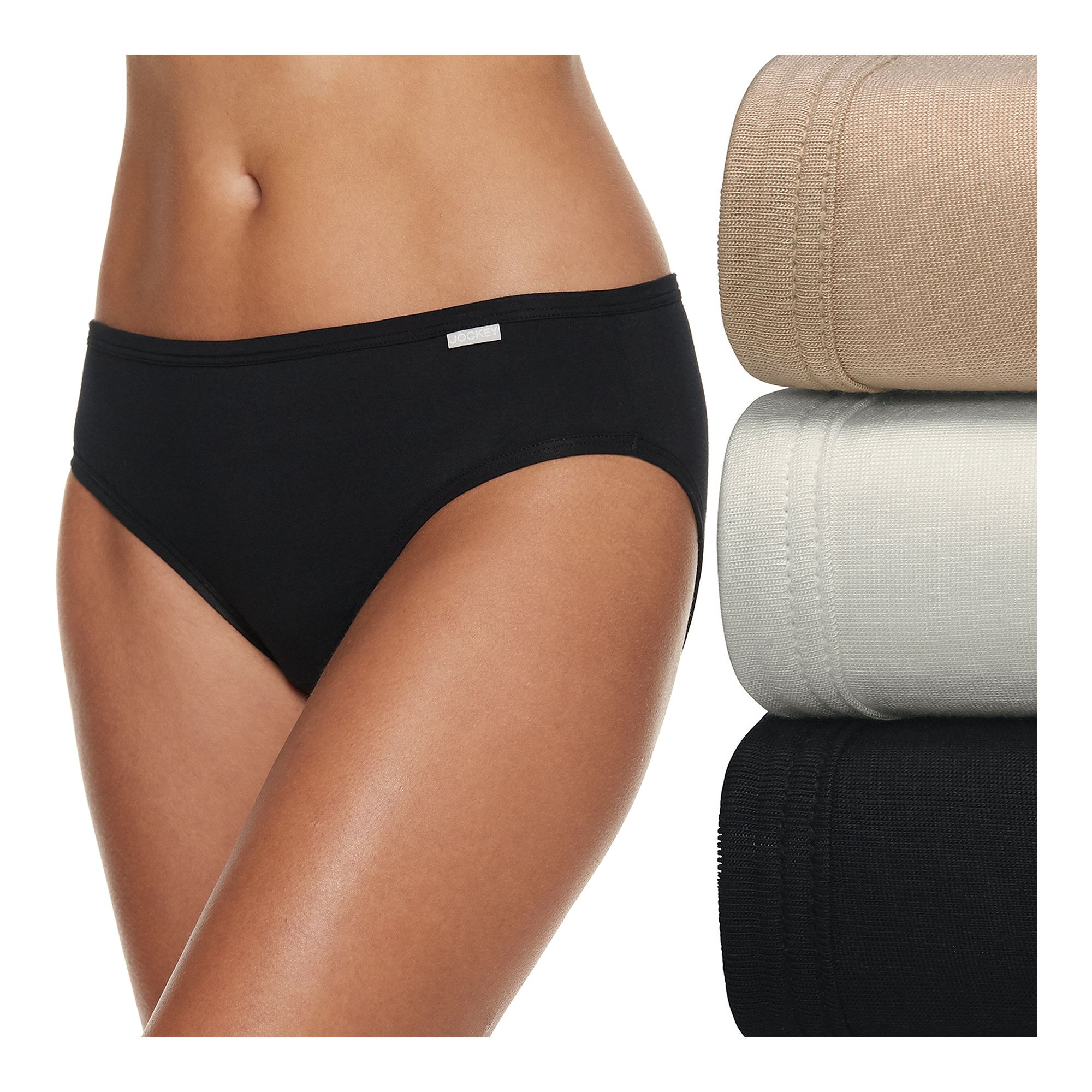 Womens Jockey® Supersoft 3-pk. Bikini Panty Set 2070, Size: 9, Basics