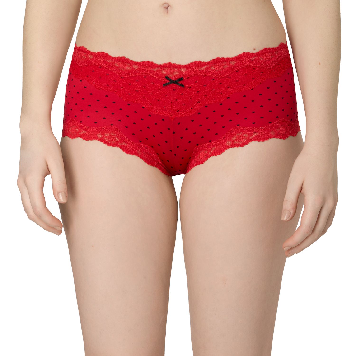 Fashion Leopard Lace Briefs Soft Cotton Crotch Women's Underwear