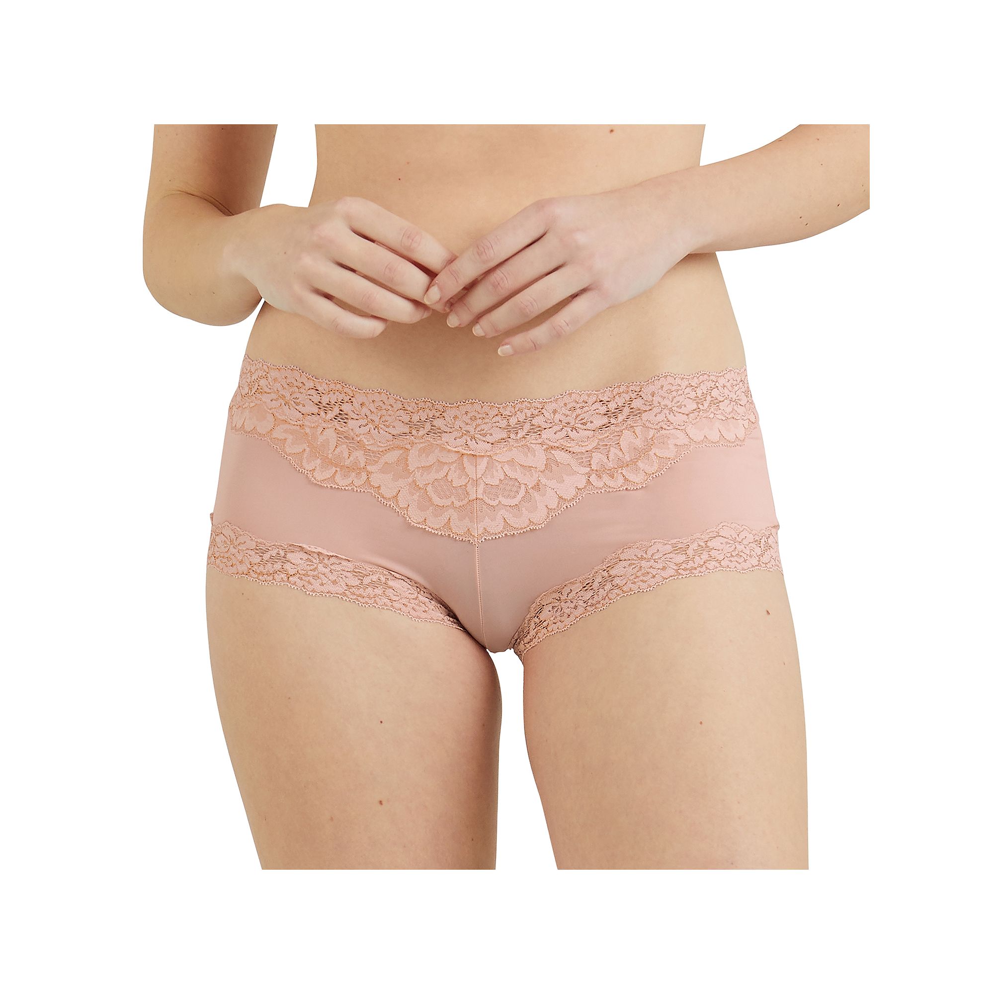 Maidenform® Cheeky Hipster Underwear 40823, Womens, Size: 9, Sheer Pale P