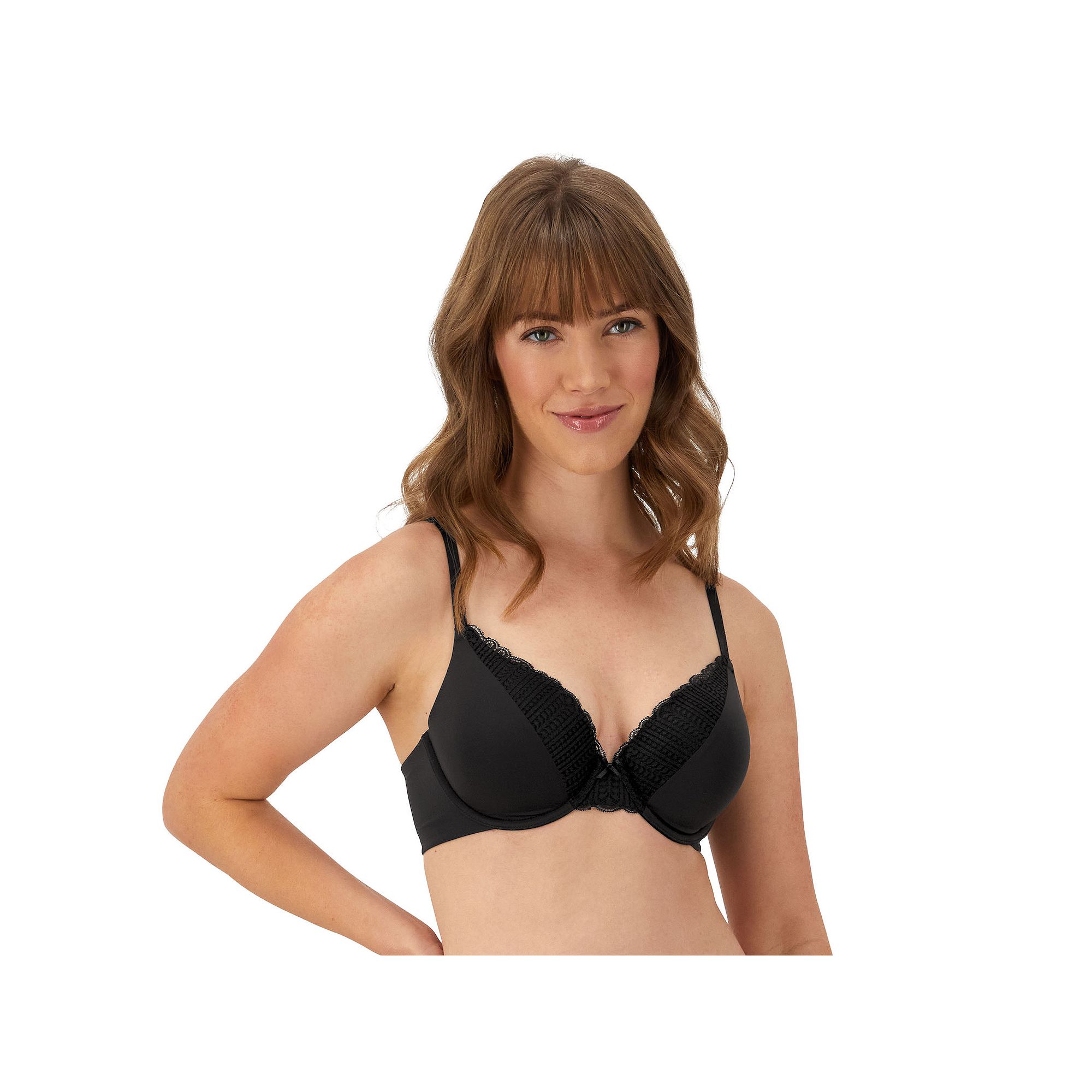 Maidenform Comfort Devotion Full Coverage Lace Trim Bra 9404, Womens, Size
