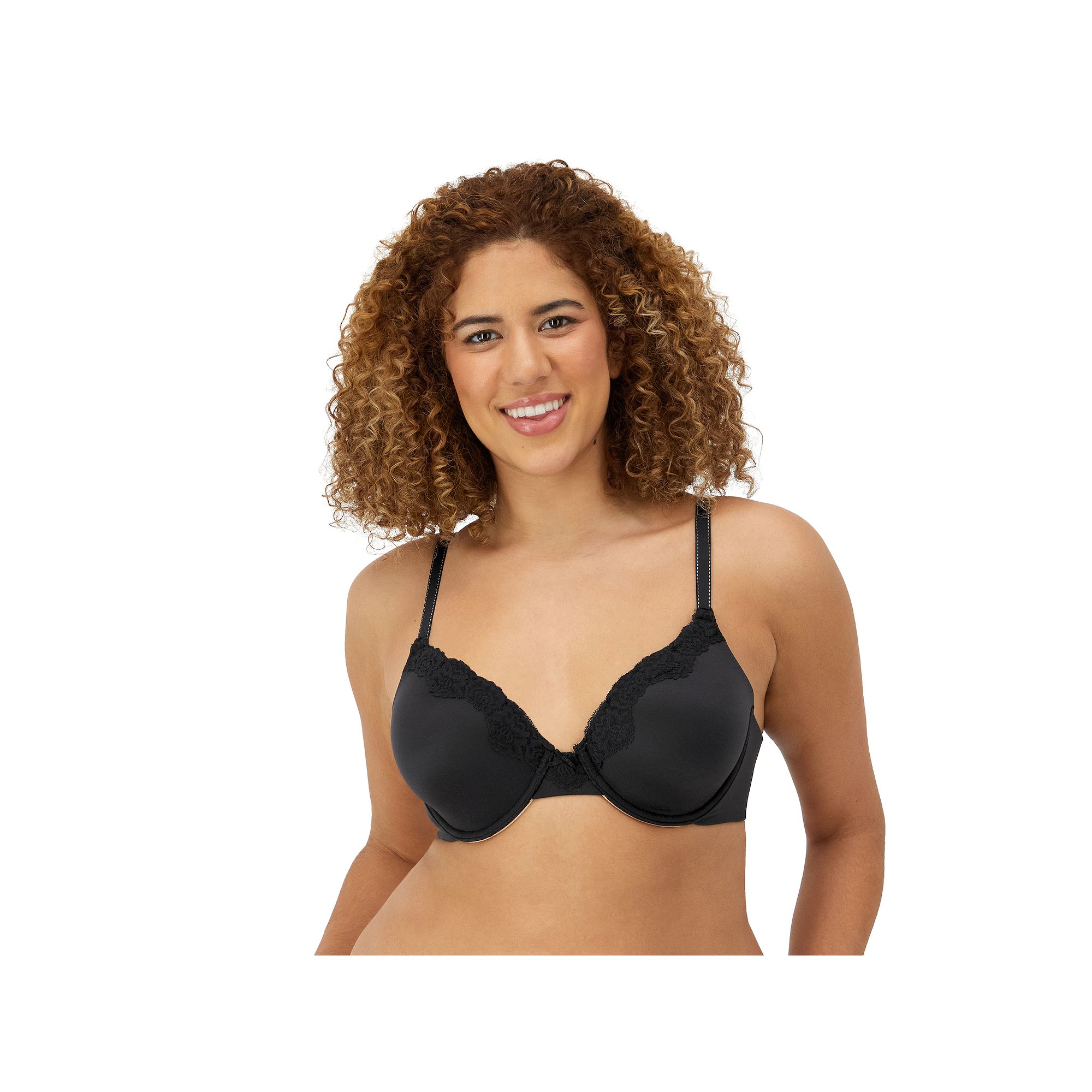 Maidenform Comfort Devotion Full Coverage Lace Trim Bra 9404, Womens, Size