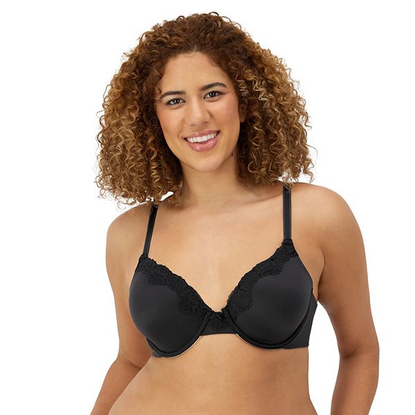 Formfit by Triumph Women's Lace Comfort Bra - Black - Size 16DD