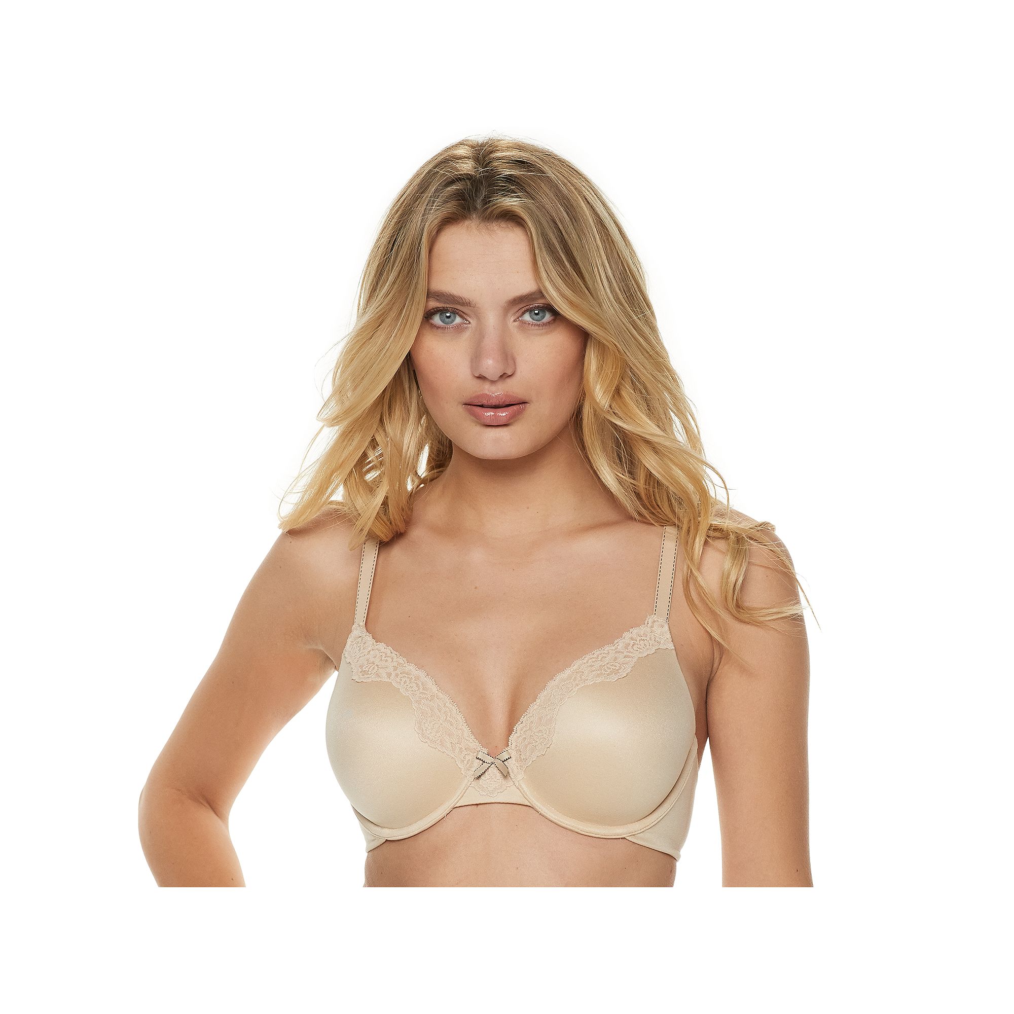 Maidenform Comfort Devotion Full Coverage Lace Trim Bra 9404, Womens, Size