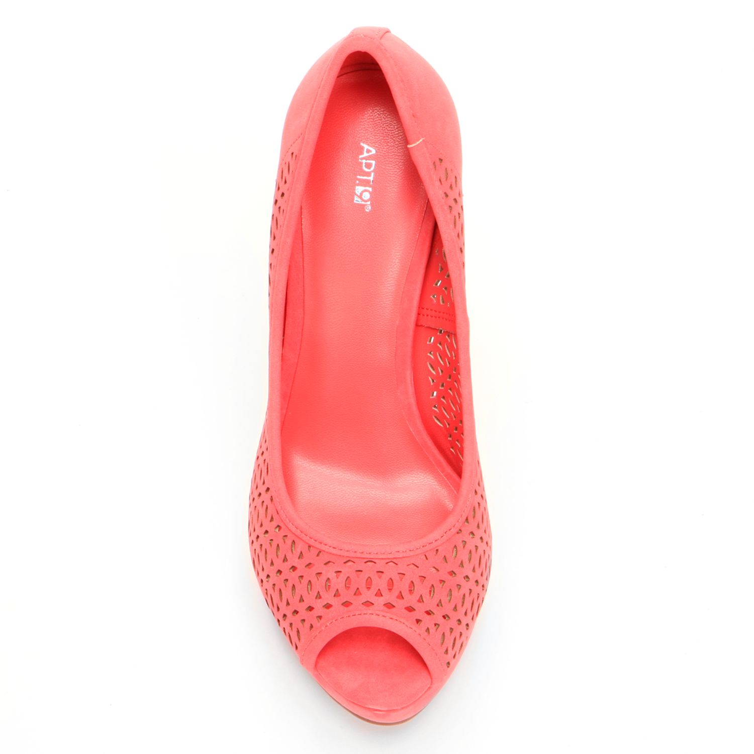 apt 9 peep toe heels
