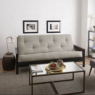 Mozaic 10 In. Futon Mattress Ivory Queen