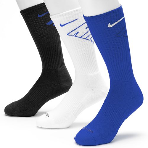 Men's Nike 3-pk. Dri-FIT Cushioned Crew Socks