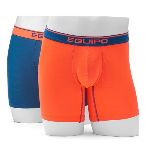 Men's equipo 2pk. Solid Mesh Performance Boxer Brief