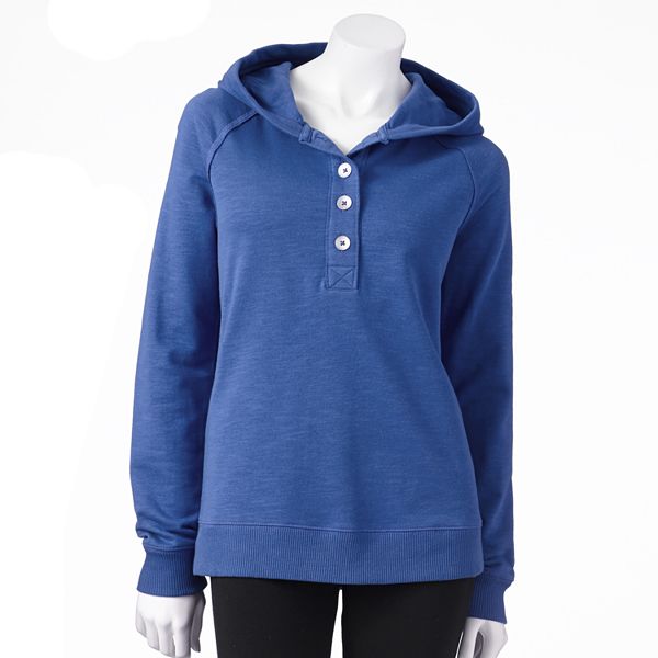 Sonoma Goods For Life® Henley Hoodie - Women's