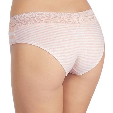 Juniors' Saint Eve V-Lace Hipster Panty 516403