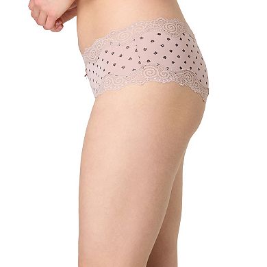 Maidenform Scalloped Lace Trim Cheeky Hipster Underwear 40837