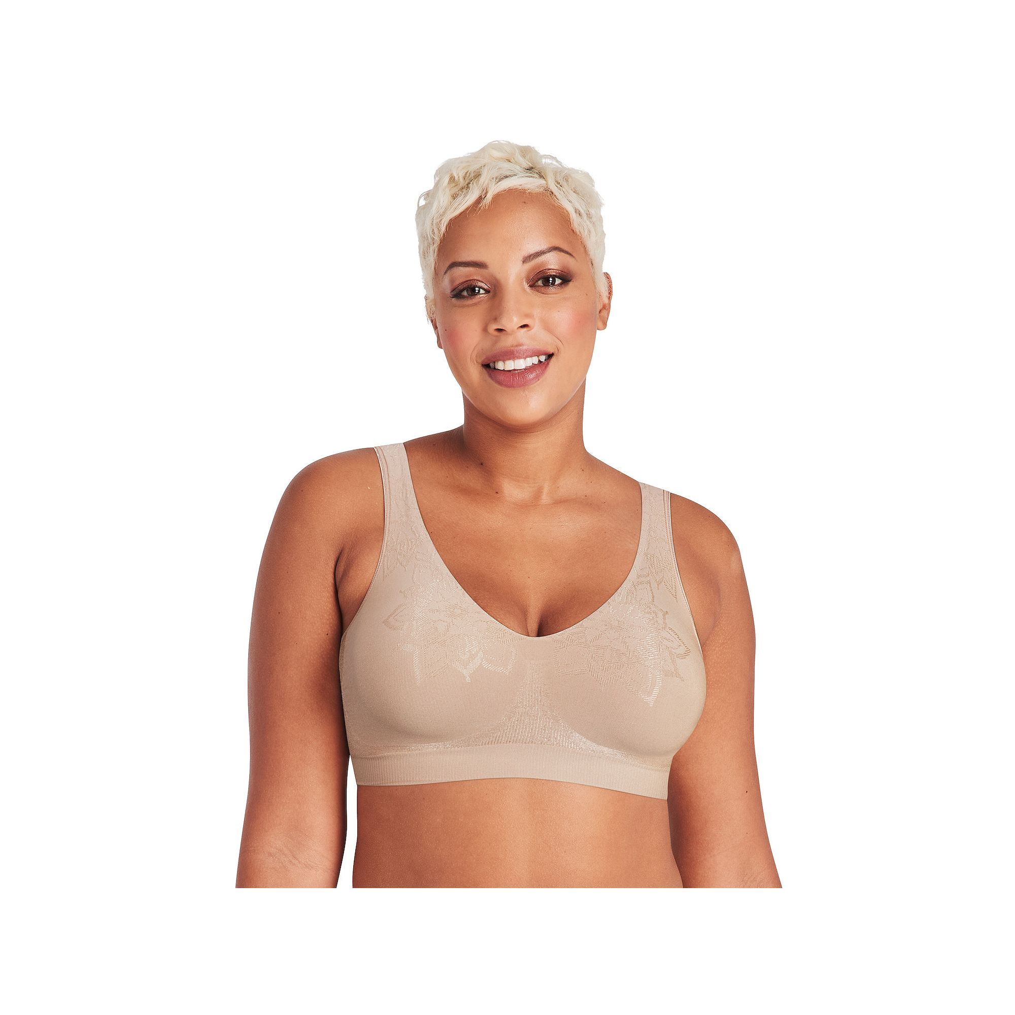 Bali Comfort Revolution ComfortFlex Fit Full-Coverage Wireless Bra DF3484, 