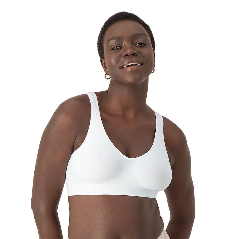 Bali Comfort Revolution ComfortFlex Fit Full-Coverage Wireless Bra DF3484, Women's, Size: XXXL, White