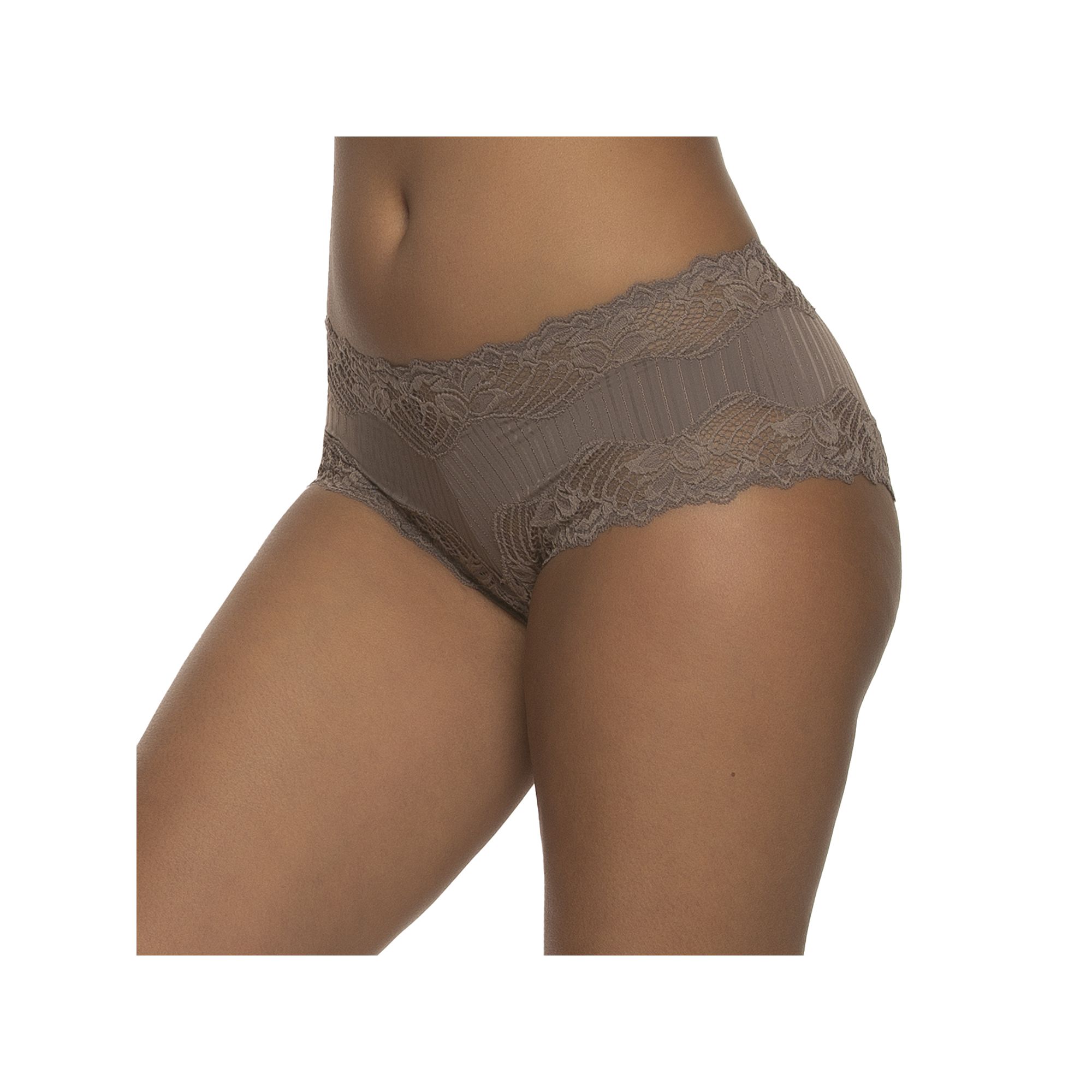 Paramour by Felina Stripe Delight Hipster 735353, Womens, Size: Medium, Mi
