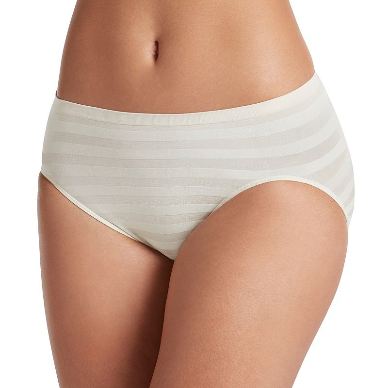 UPC 037882487407 product image for Jockey Comfies Matte & Shine Seamfree Hi-Cut Panty 1306, Women's, Size: 8, Dark  | upcitemdb.com