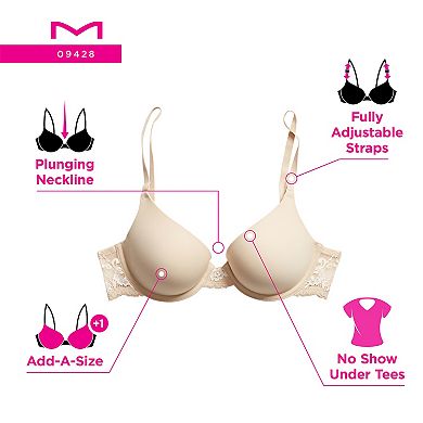 Maidenform® Love the Lift® Natural Boost Demi T-Shirt Underwire Bra 09428