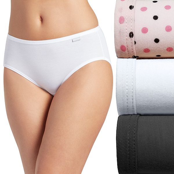 40.0% OFF on JOCKEY UNDERWEAR Women's High-Waisted Panties Pack 2 Pieces  Breathable Soft Cotton and Perfectly Form-Fitting - Multicolor