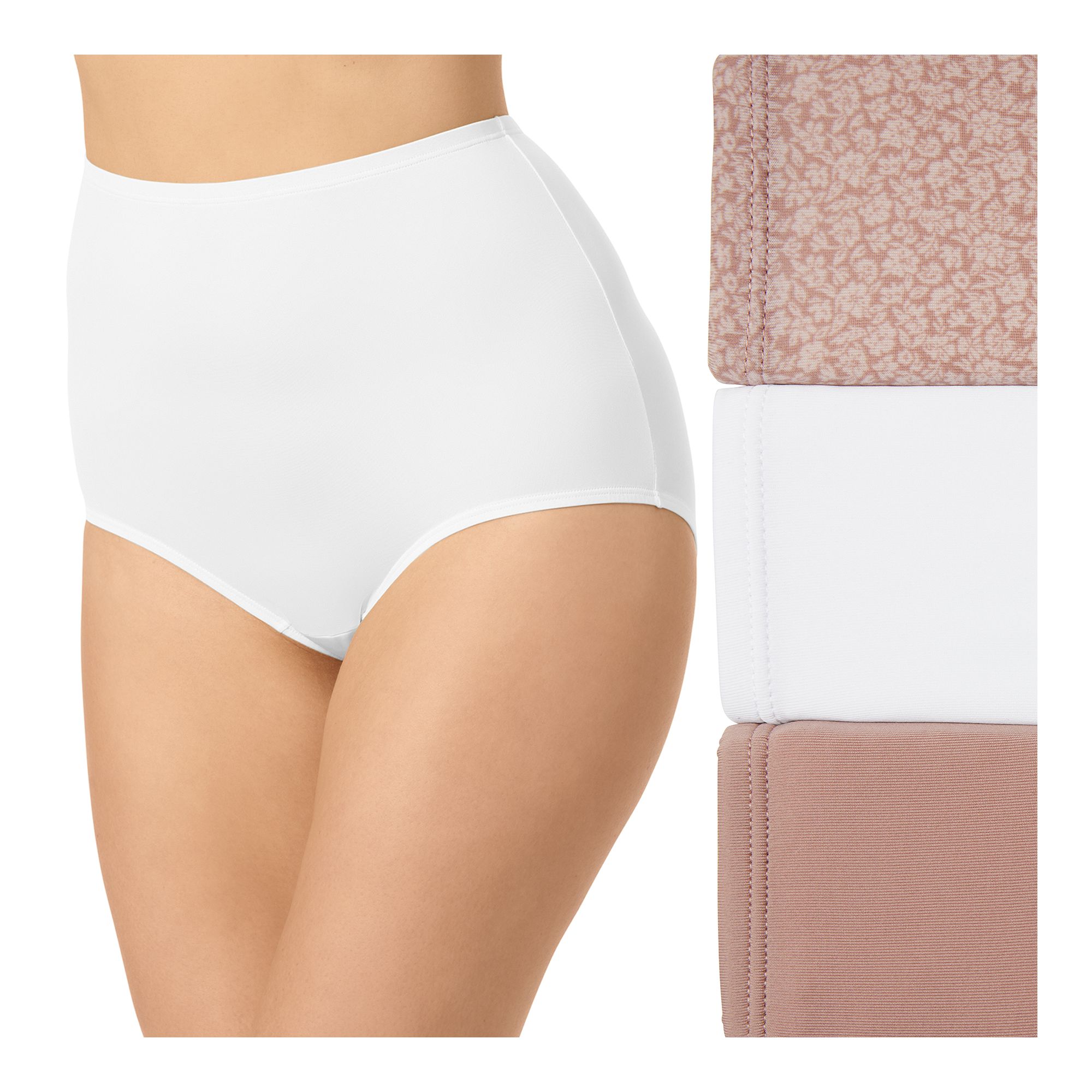 Olga® by Warners® Without a Stitch 3-pk. Microfiber Briefs 23173J - Wome