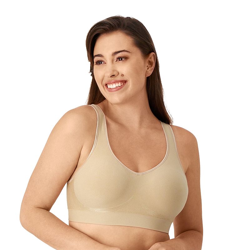 Bali Comfort Revolution Shaping Wireless Bra DF3488, Women's, Size: Small, Beige