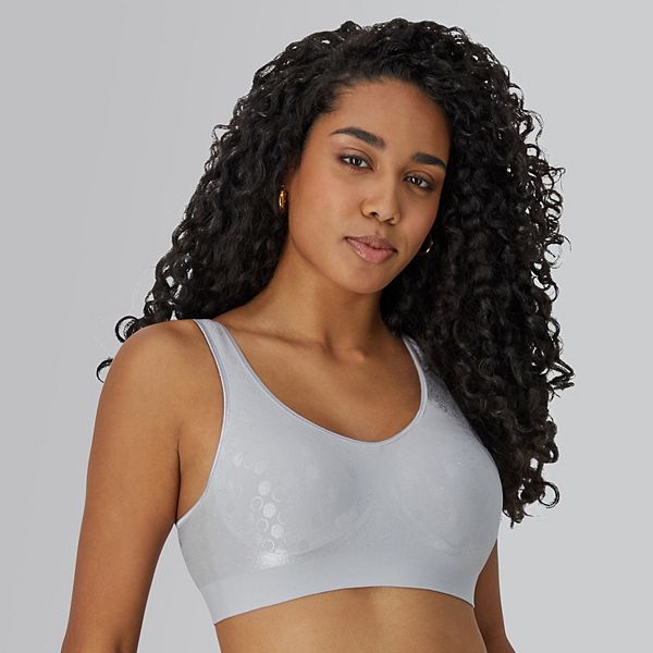 Bali® Comfort Revolution® ComfortFlex Fit® Shaping Wireless Bra 3488 - Lt Gray Dot Pattern (3X LARGE)