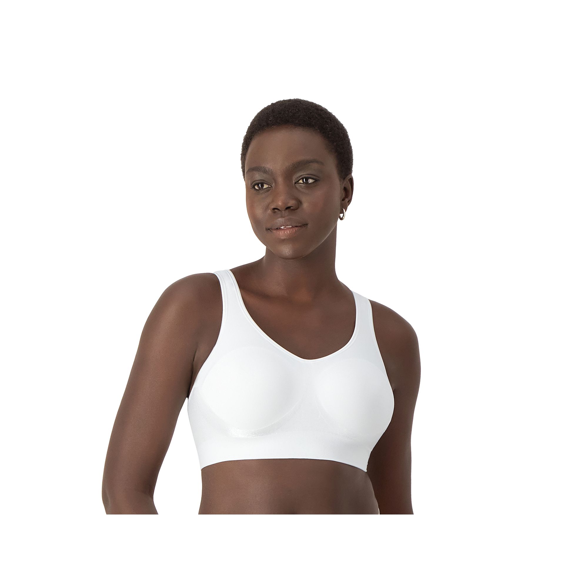 Bali Comfort Revolution Shaping Wireless Bra DF3488, Womens, Size: Small, 