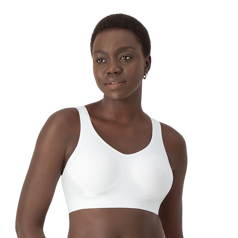 Bali Comfort Revolution Shaping Wireless Bra DF3488, Women's, Size: XXXL, White