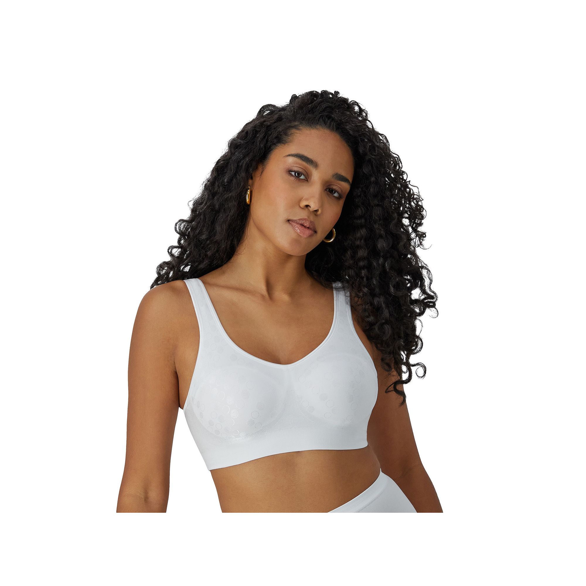 Bali Comfort Revolution Shaping Wireless Bra DF3488, Womens, Size: Small, 