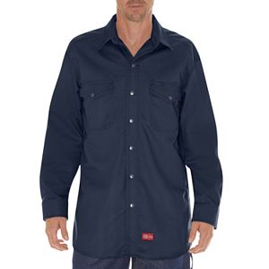 Men's Dickies Flame-Resistant Snap-Down Shirt