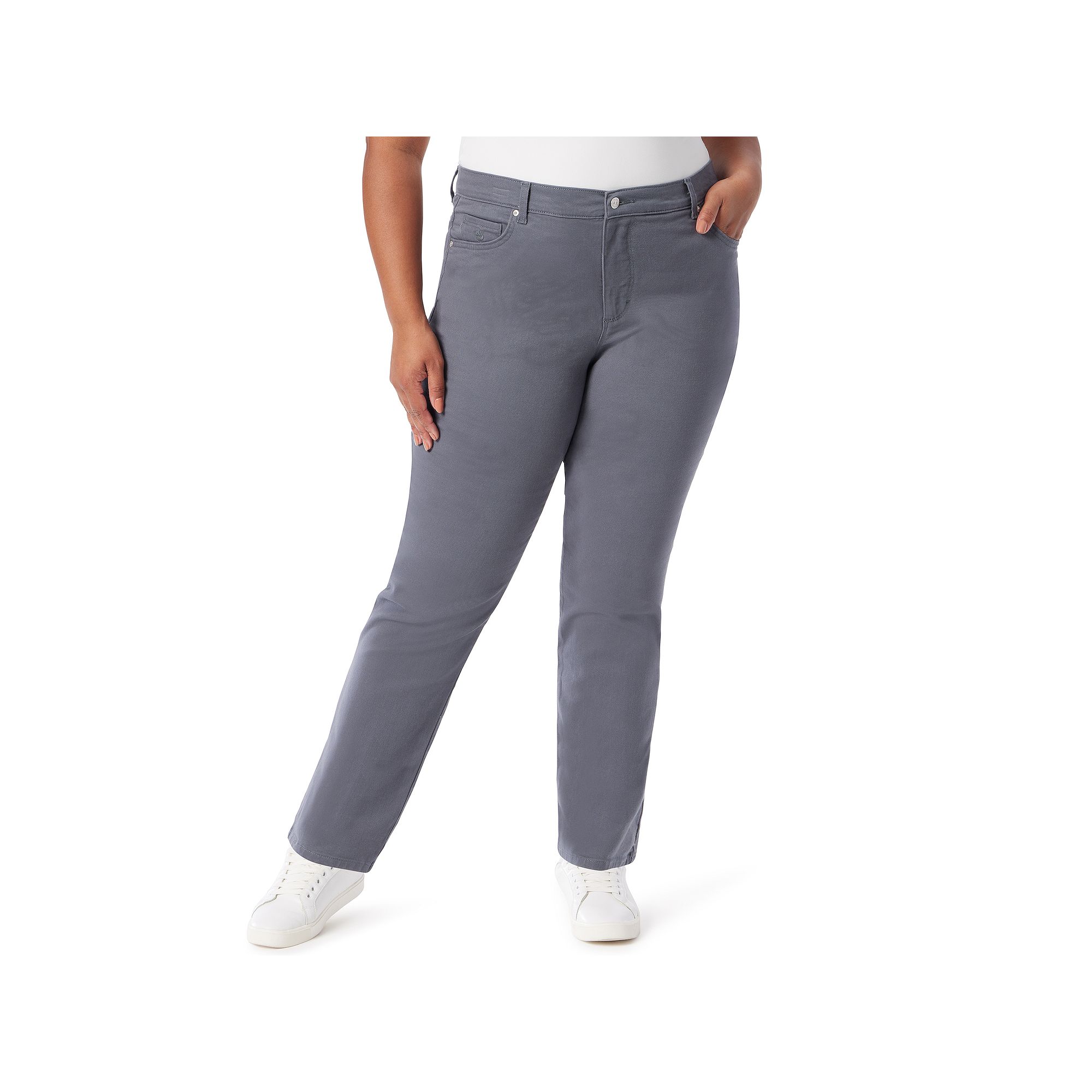 Plus Size Gloria Vanderbilt Amanda Classic Jeans, Womens, Size: 25 - Regul