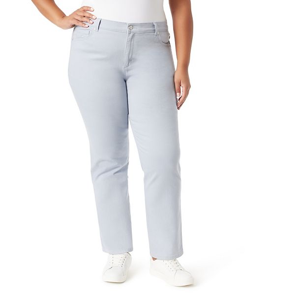 Plus Size Gloria Vanderbilt Amanda Classic Jeans - Hydra Blue (22W SHORT)