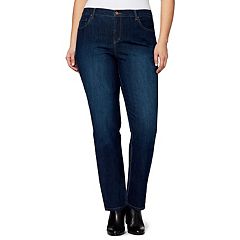 ELISS Women's Plus Size Jean Look Jeggings Stretch High Waisted Denim  Skinny Pull-on Capri Pants with Pockets (1X-4X) : : Clothing,  Shoes 