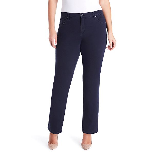 Plus Size Gloria Vanderbilt Amanda Classic Jeans - Midnight Affair (22W T/L)