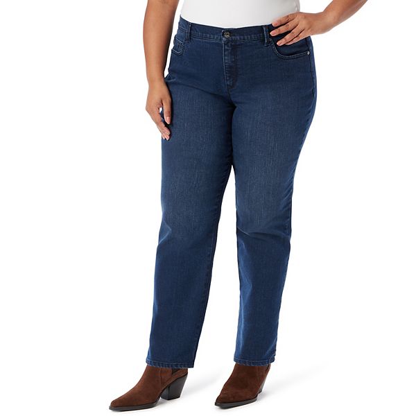 Plus Size Gloria Vanderbilt Amanda Classic Jeans - Park City (16W SHORT)