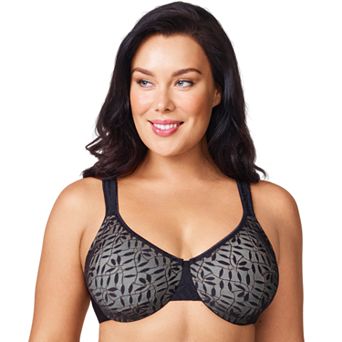 Olga® by Warner's® Sheer Leaves Lace Full-Figure Full-Coverage Minimizer Bra 35519