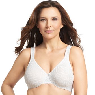 Olga® by Warner's® Sheer Leaves Lace Full-Figure Full-Coverage Minimizer Bra 35519