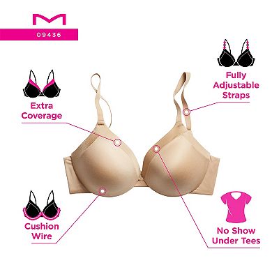 Maidenform Everyday Full Coverage Cushioned Underwire Bra 09436