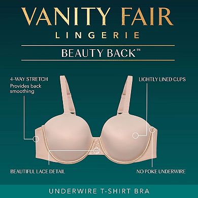 Vanity Fair Lingerie Beauty Back Back Smoother Full-Figure Bra 76380