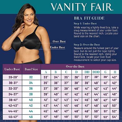 Vanity Fair Lingerie Beauty Back Back Smoother Full-Figure Bra 76380