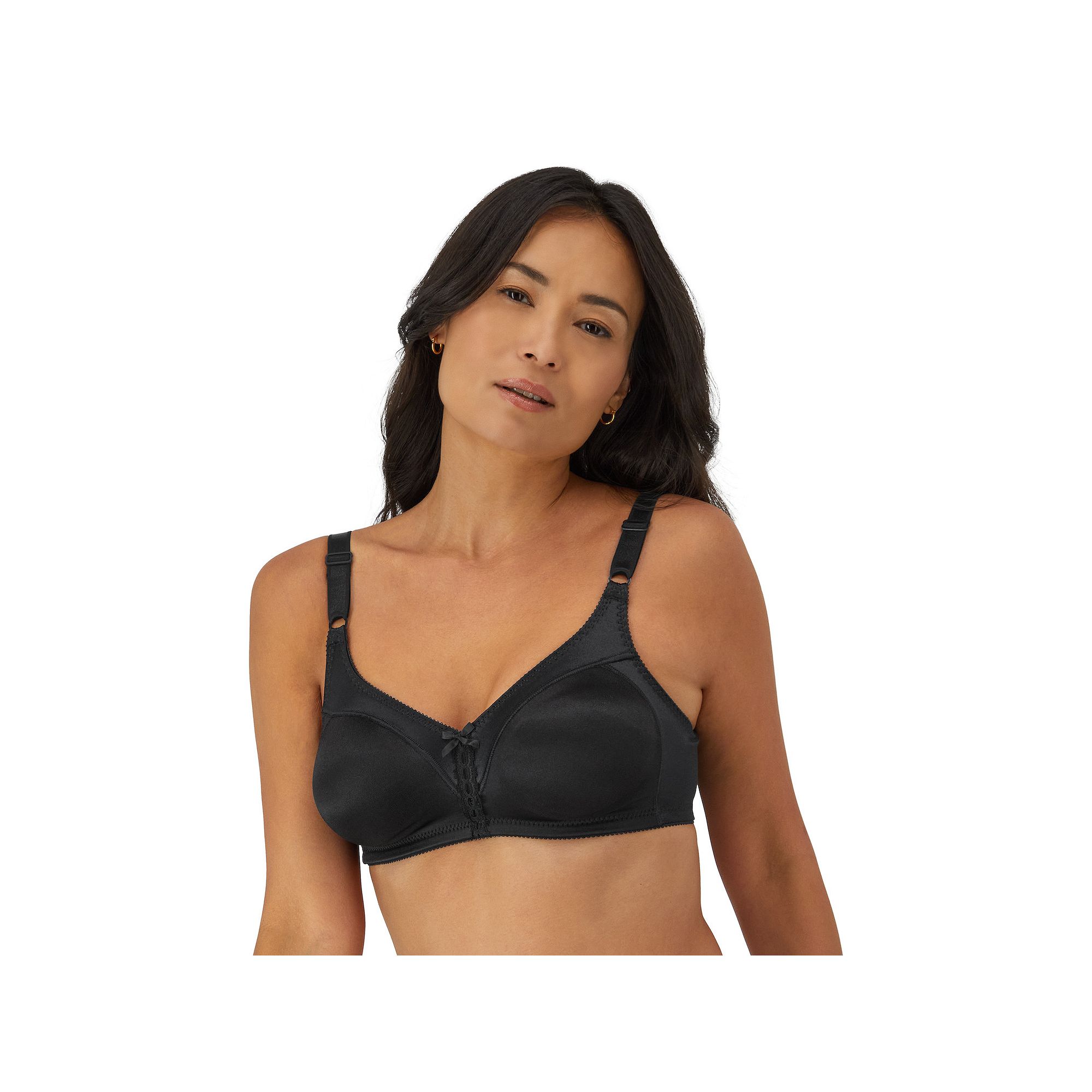 Bali Double Support Full-Figure Wireless Bra DF3820, Womens, Size: 36 C, B
