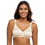 Best Lot Of 2 Bali White Double-support Wire Free Bras #3820 C 34
