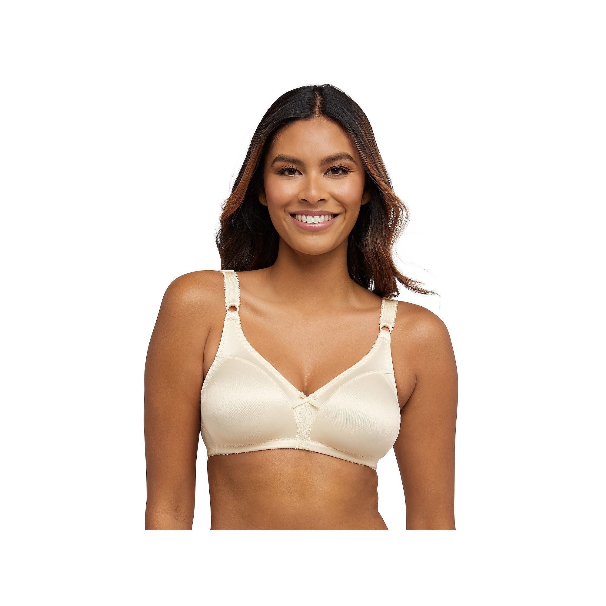 Bali Double Support Full-Figure Wireless Bra DF3820, Womens, Size: 42 B, L