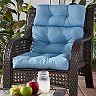 Greendale Home Fashions Outdoor High-Back Chair Cushion