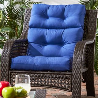 Greendale Home Fashions 20 Outdoor Chair Cushion Sunbrella Fabric Navy