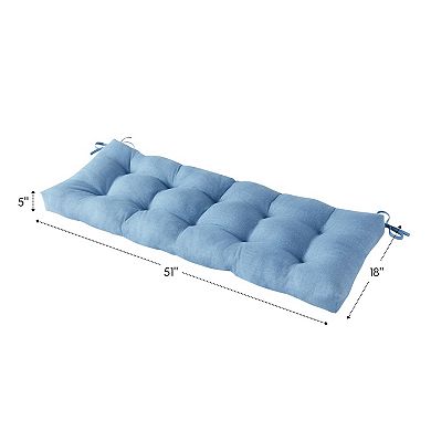 Greendale Home Fashions Outdoor Porch Swing or Bench Cushion