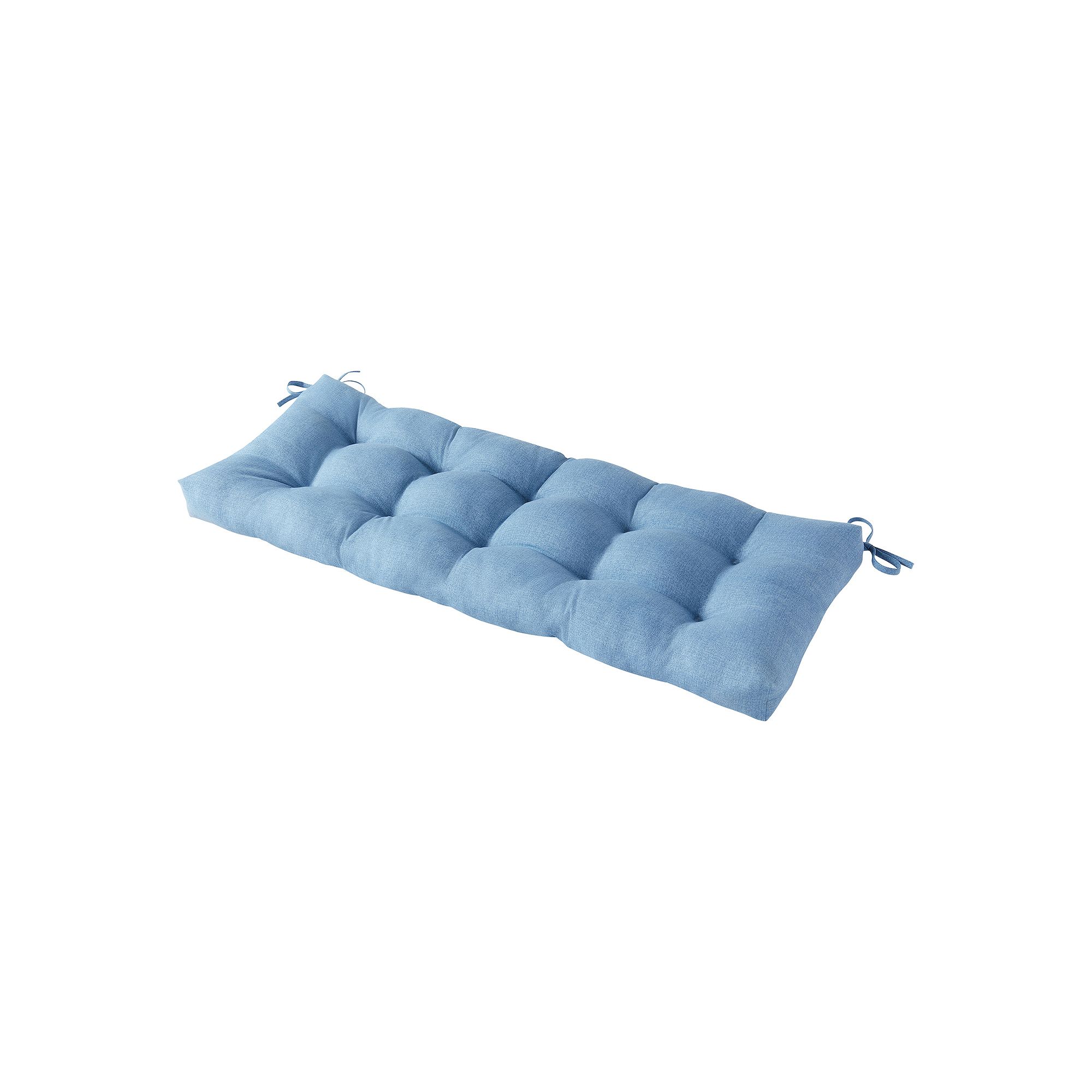 Greendale Home Fashions Outdoor Porch Swing or Bench Cushion, Blue